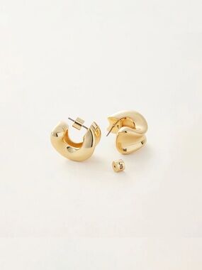 NWOT - Jenny Bird Chunky Doune Hoops